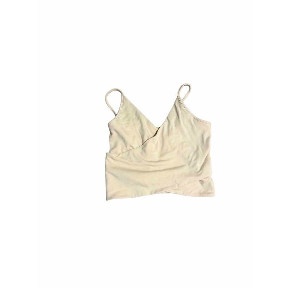 Brand New Aerie Women's Size Medium Beige Cami Bralette Bra